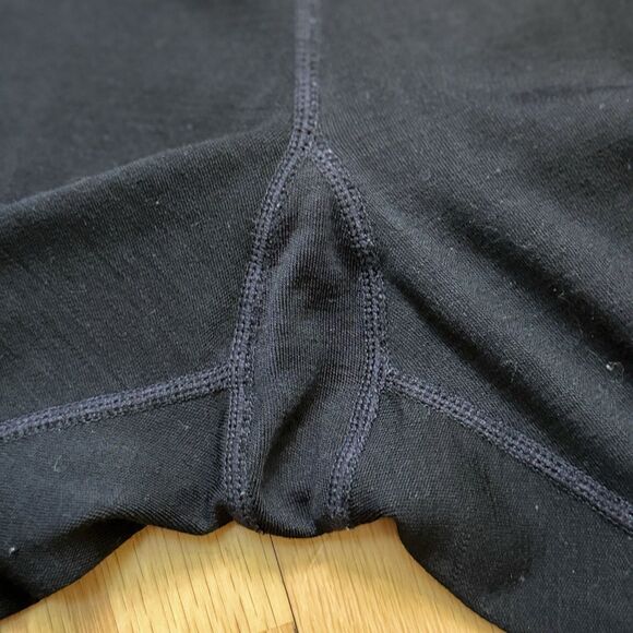 Ibex Woolies 2 100% Merino Wool Base Layer Legging Women’s M Black EUC Gorpcore - Picture 9 of 14